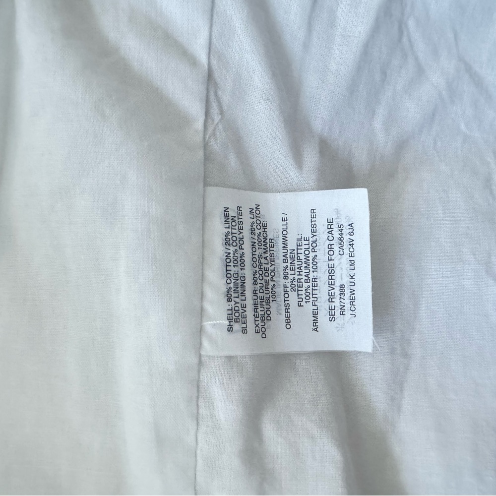 J. Crew Women's Linen Blazer - Picture 5 of 7
